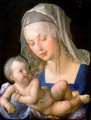 Jungfrau und das Kind  das eine Hälfte gegessen Birne Albrecht Dürer hält